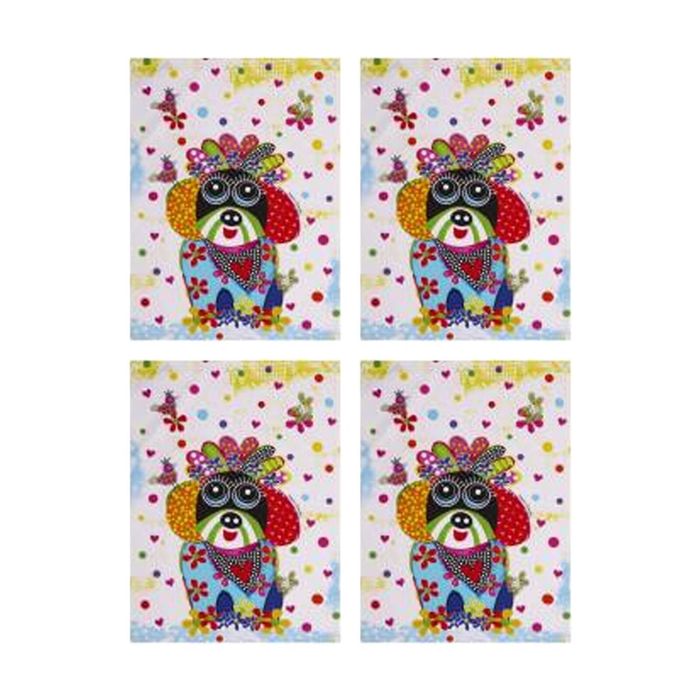 4x Maxwell & Williams Donna Sharam Kaleidoscope Tea Towel Bestie 50x70cm