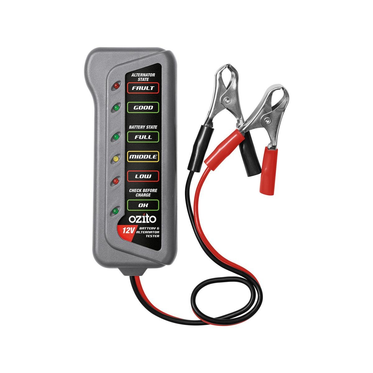 Ozito 12V Battery And Alternator Tester Bunnings New Zealand