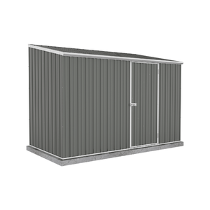 Absco Sheds 3.0 x 1.52 x 2.08m Woodland Grey Space Saver Single Door Garden Shed