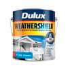 Dulux 4L True Red Low Sheen Weathershield Exterior Paint - 4L