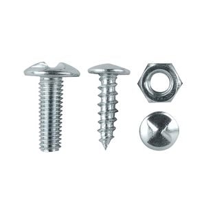 Pinnacle Assorted Anti-Theft Bolts And Screws - 22 Pack