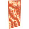 ProtectorAl 300-1200w x 1201-2400h Orange/Gloss White Slate Unframed Composite Deco Panel
