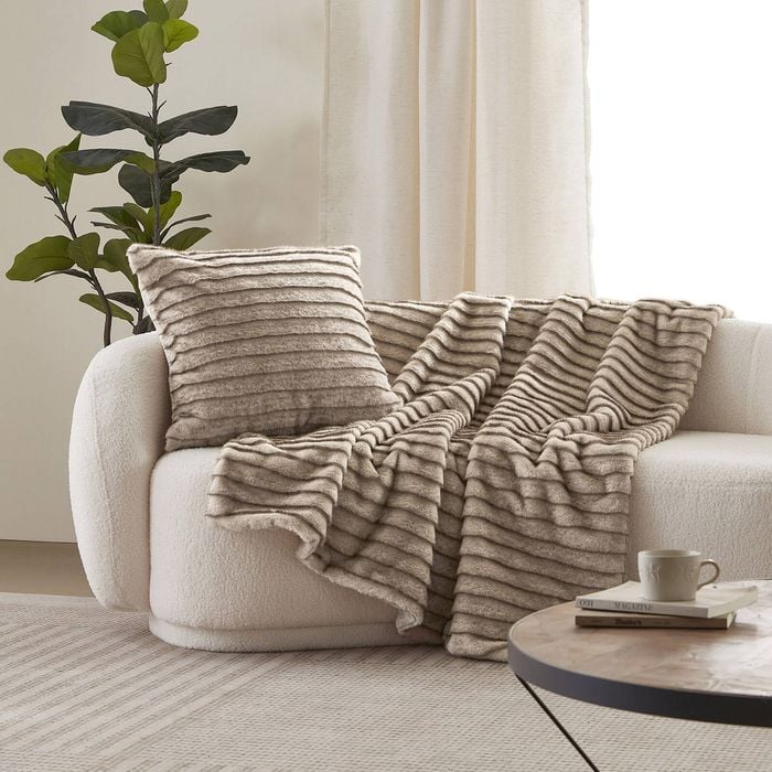 Dreamaker Nara Faux Mink Throw Blanket - 130x170cm