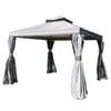 Marquee 3 x 3m Venice Grey Semi Permanent Gazebo