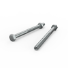 ZENITH M10 x 125mm Zinc Plated Hex Head Bolts and Nuts - Each