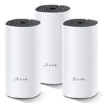 TP-Link Deco M4 (3-pack) AC1200 Whole Home Mesh Wi-Fi System.  ~370sqm Coverage, Up to 100 Devices, Parental Control