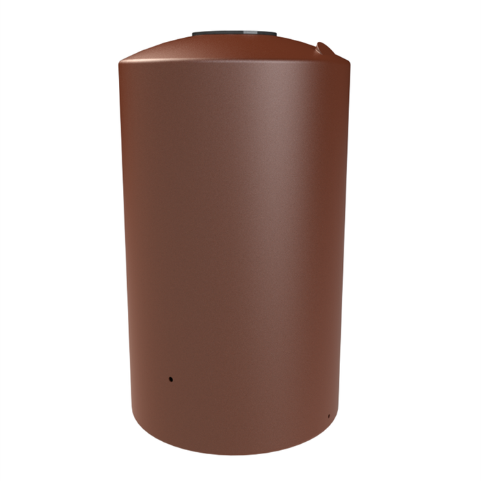 Melro Tanks 1600L Heritage Red Round Poly Water Tank - Bunnings Australia