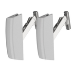 Yale Silver Pearl Guardian Securistay For Aluminium Windows - 2 Pack