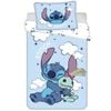 Disney Lilo & Stitch Clouds Cotton Quilt Cover Set Toddler Bed Size