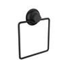 Naleon Black Suction Works Towel Ring