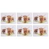 Ashdene Highland Herd Set Of 6 Placemats
