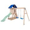 Lifespan Kids Hazelbrook Swing Set & Play Centre With 1.8m Slide (pastel Green)