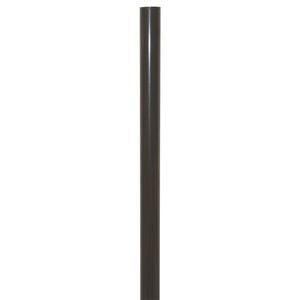 Windoware Curtain Rod 19mm x 1.0m Wrought Iron Black