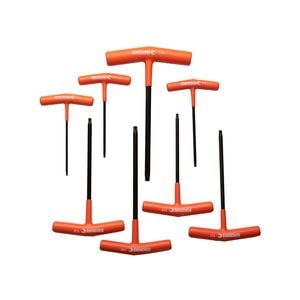 Kincrome 8 Piece T-Handle Tamperprof TORX Hex Key Set