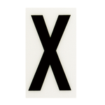 Sandleford 85 x 55mm X Black and White Self Adhesive Letter