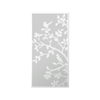 Walpix 1800 x 900 x 2.0mm Perforated Aluminium Decorative Screen Flat Profile Spring Full Perf - White Satin