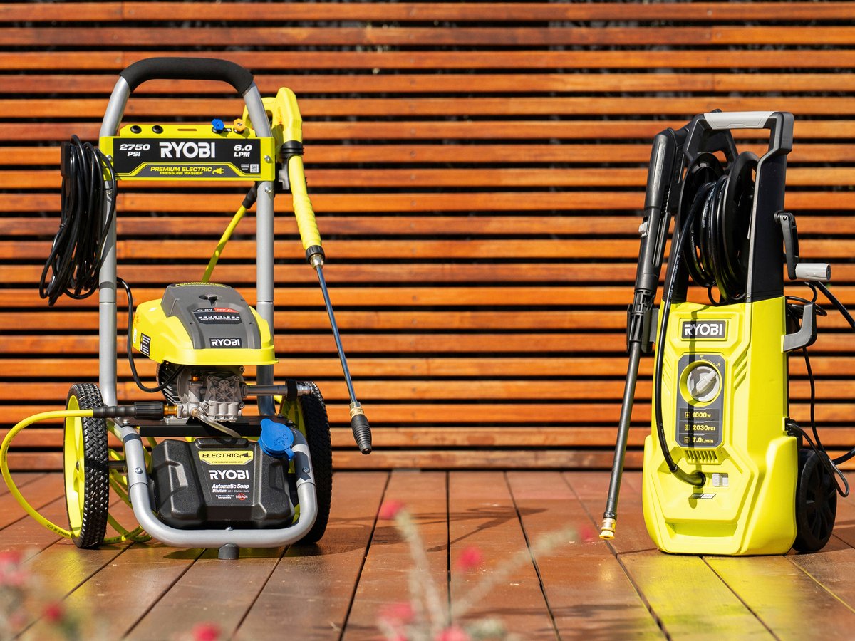 How To Use A Pressure Washer - Bunnings Australia