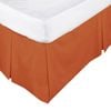 Bloomington Box Pleated Valance Chestnut King Single