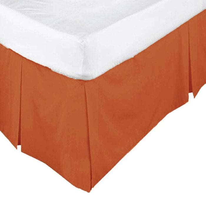 Bloomington Box Pleated Valance Chestnut King Single