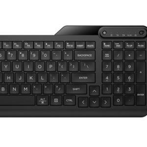 Hp Dual Mode Wireless Keyboard With Numpad, Black