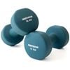 METEOR 10kgx2 Flat Bottom Neoprene Dumbbells