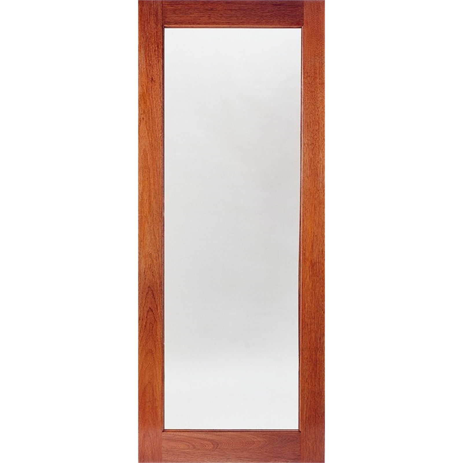 Statesman 2040 x 870 x 40mm Entrance Door Pacific Oak Clear Laminate Glass BX1LITE