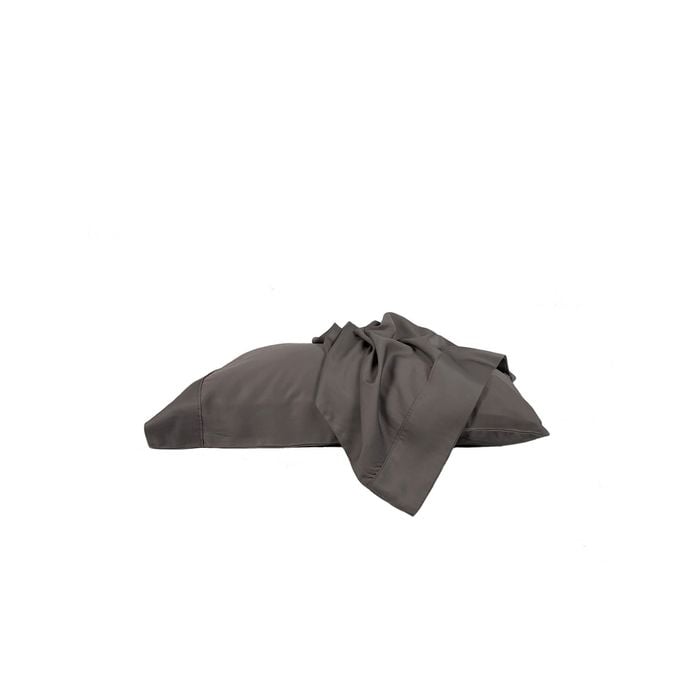 Silky Soft Bamboo Pillowcase Set - Charcoal