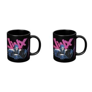 2PK Impact Rock Merchandise Arcane League of Legends Jinx Mug Multicoloured