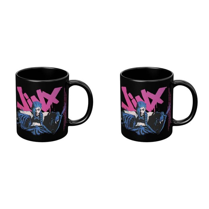 2PK Impact Rock Merchandise Arcane League of Legends Jinx Mug Multicoloured