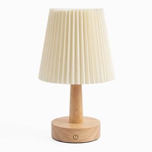 Desky Ripple Cordless Desk Lamp - Natural