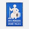 Galrie Vintage Arts Menagers Grand Palais Poster - Elegant Wall Art for Home Decor, Poster Only, A2 42 x 60cm (16 x 24inch)