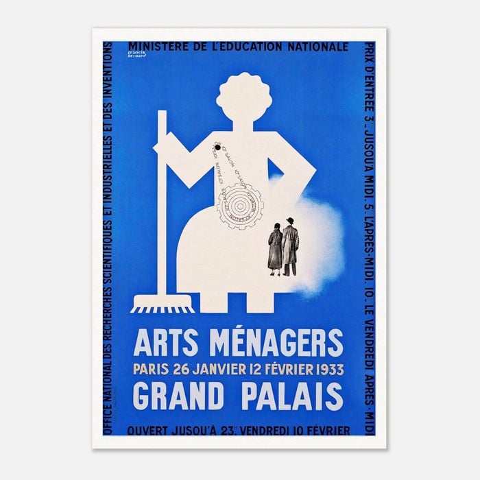 Galrie Vintage Arts Menagers Grand Palais Poster - Elegant Wall Art for Home Decor, Poster Only, A2 42 x 60cm (16 x 24inch)