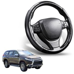 Segmented Steering Wheel Cover for Mitsubishi Pajero Sport 2015 - Current (KR/KS/QE/QF)