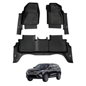 AUSGO 7D Car Floor Mats for Haval H6 B01 Series 2021-Onwards All-Weather Floor Liners