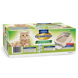 Dual Layer Cat Litter System Ezi-lockodour