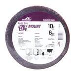 Moroday 6mm x 10m Grey Double Sided Body Mounting Tape