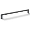 Hafele 204 x 26mm Matt Black Cabinet Handle
