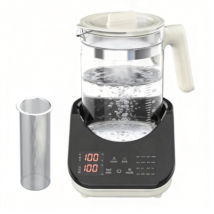Advwin Electric Kettle, 1.5L Glass Kettle, Smart Kettle with Temperature Control