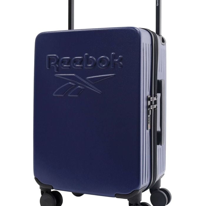 Reebok Expedition Cabin Hard-shell Suitcase Travel Luggage 54cm Navy