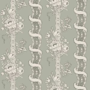 Wallpaper Trader Alexandra Wallpaper Roll 10.05m X 53cm, Sage Green
