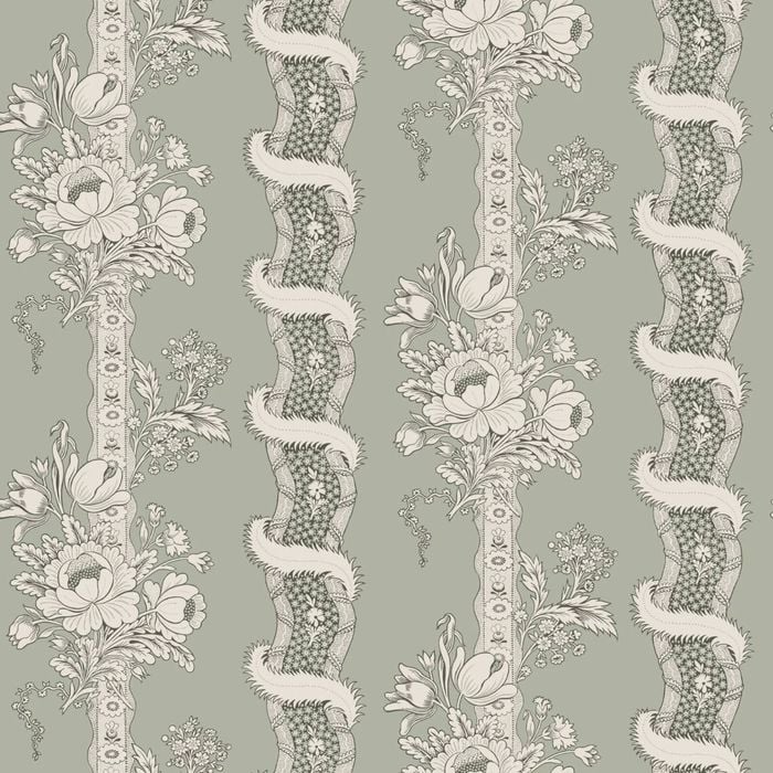 Wallpaper Trader Alexandra Wallpaper Roll 10.05m X 53cm, Sage Green