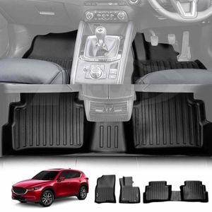 3D Customized All Weather Car Mat Floor Liner Full Set Carpet for Mazda CX5 CX-5 2017-2025