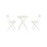 Marquee 3 Piece Coconut Troca Bistro Steel Setting
