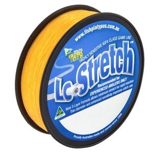 Platypus Lo-Stretch Mono Fishing Line Orange 500m 8kg