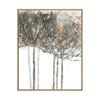 Artey | Song Of Adoration - Framed Canvas - Natural Frame - 55 x 70cm