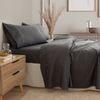 Royal Comfort 3000 Thread Count Bamboo Cooling Sheet Set Charcoal King