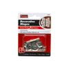 Prestige 45mm 602 Pattern Nickel Plated Decorative Butt Hinges - 2 Pack