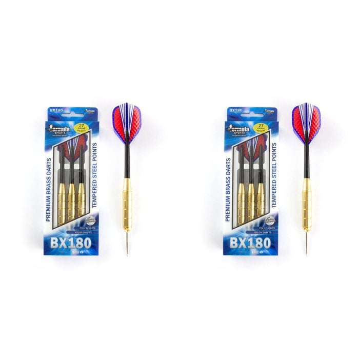 2x 12pc Formula Sports BX180 Premium 30g Brass Darts Steel Tip