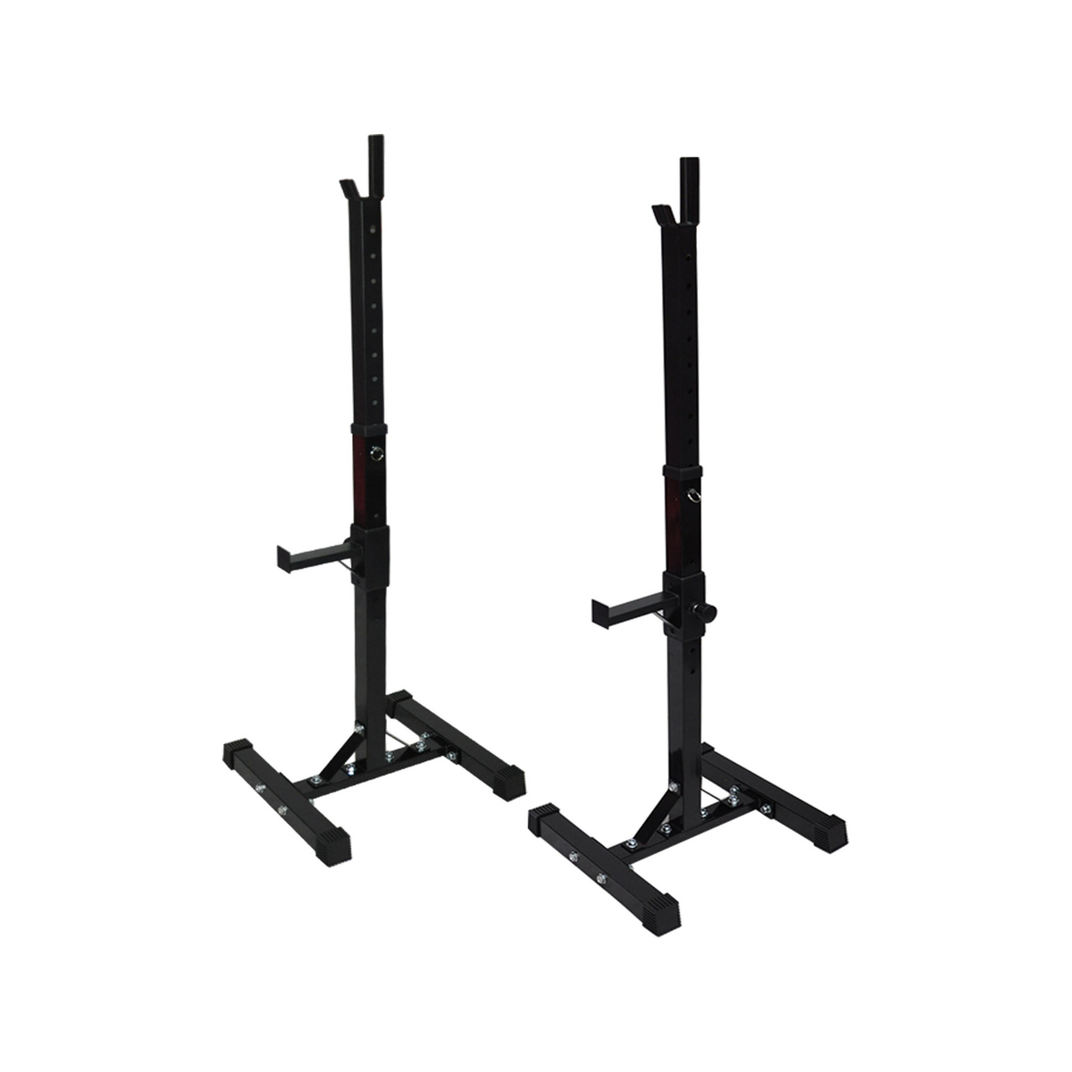 Adjustable Squat Rack - Free Standing Barbell Bar Squat Stand ...