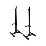 Adjustable Squat Rack - Free Standing Barbell Bar Squat Stand